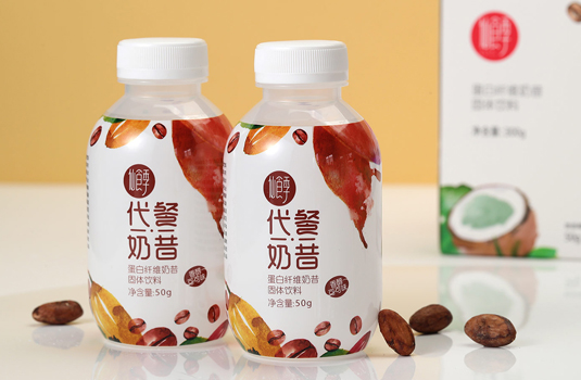 仙食季代餐奶昔包装设计